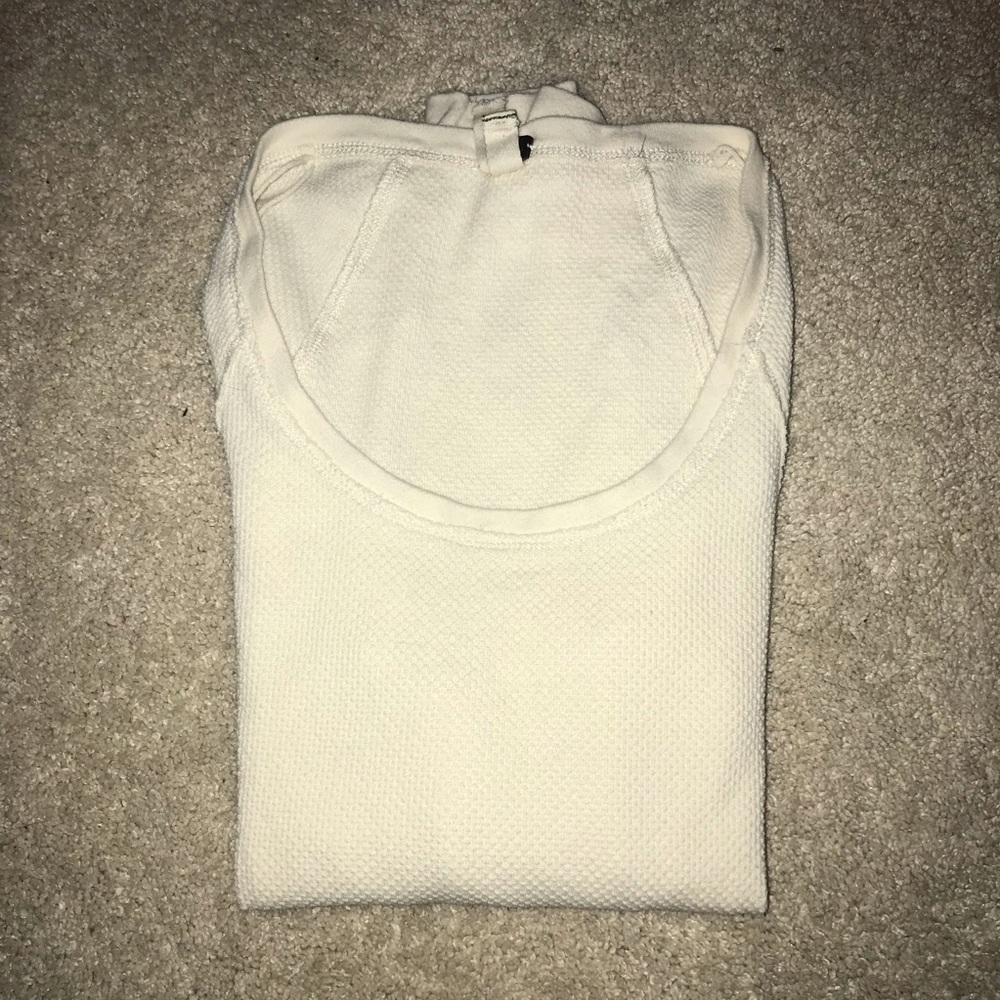 Free People thermal cuff top